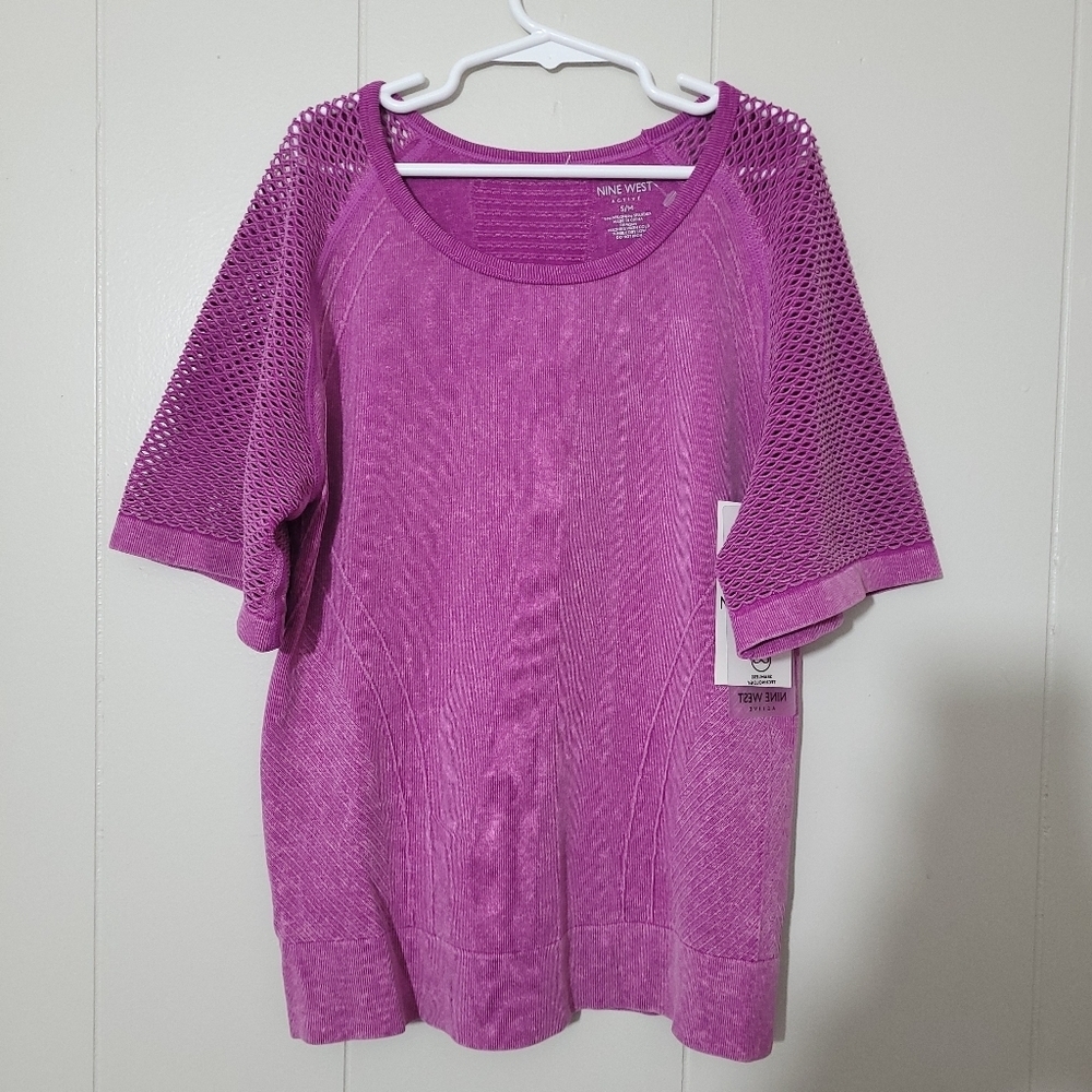 NINE WEST ACTIVE TOP Women's Size M NWT
